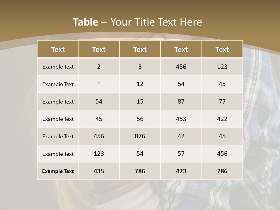 Fashion Country Style PowerPoint Template
