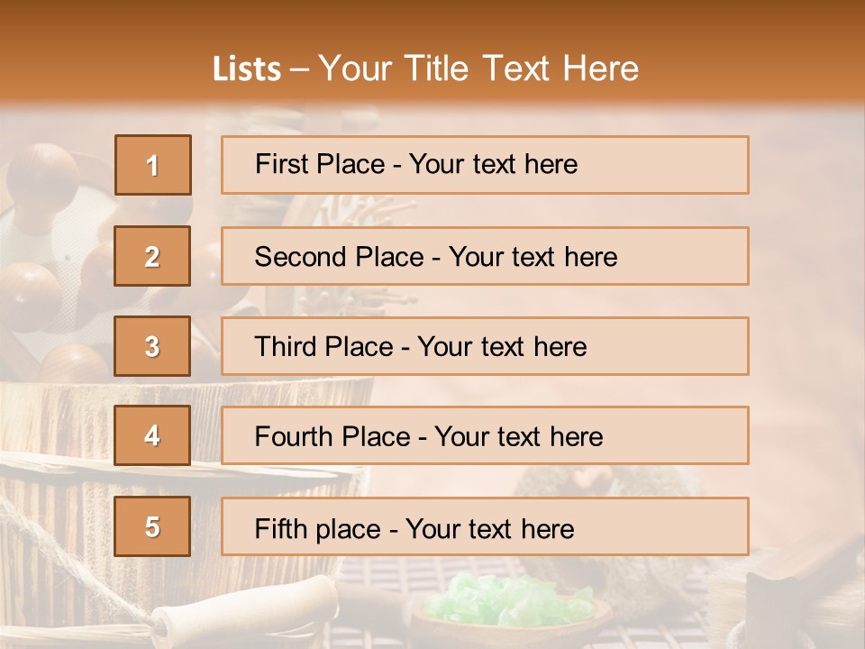 Hairbrush Medicine Mat PowerPoint Template