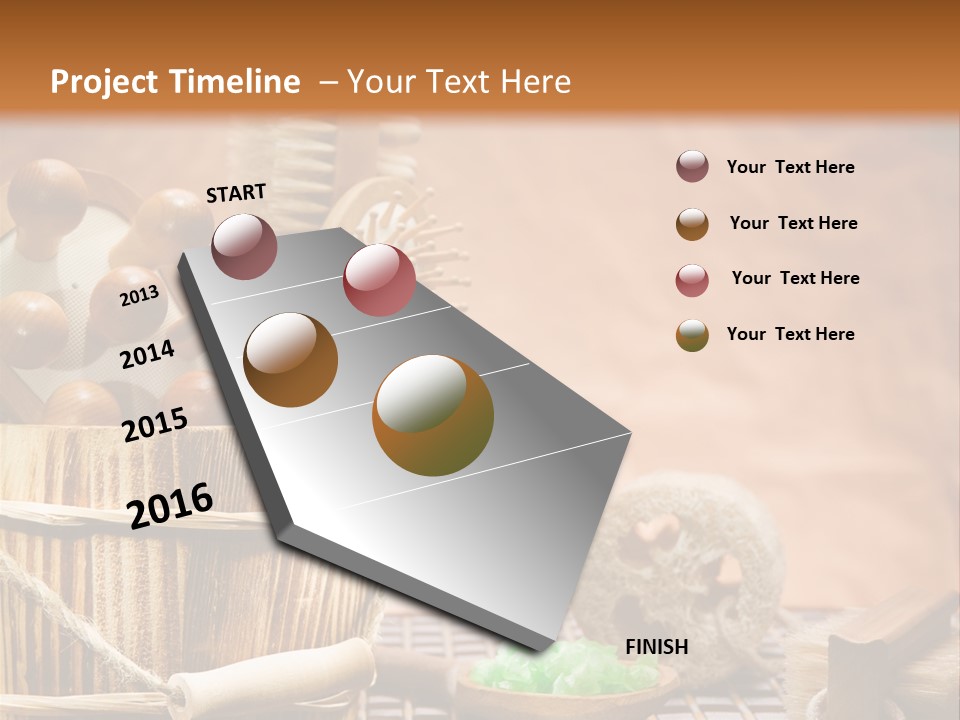 Hairbrush Medicine Mat PowerPoint Template