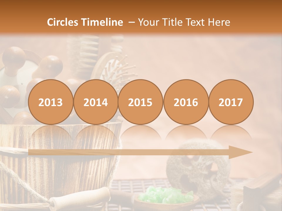 Hairbrush Medicine Mat PowerPoint Template