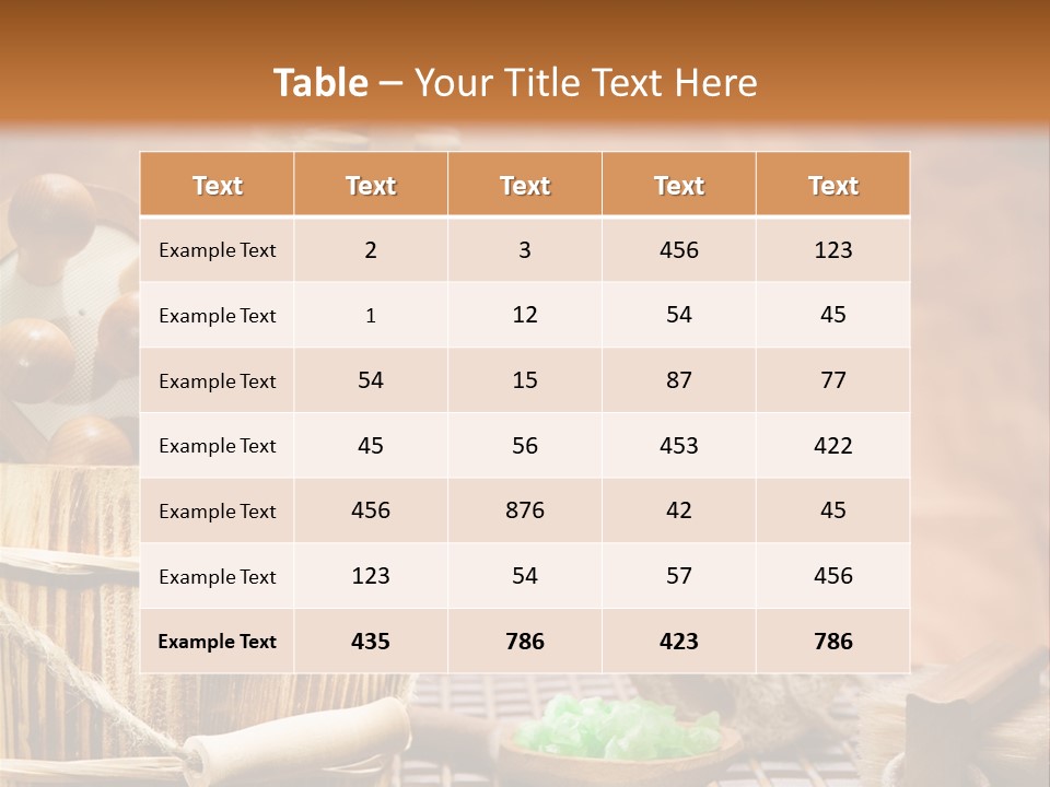Hairbrush Medicine Mat PowerPoint Template