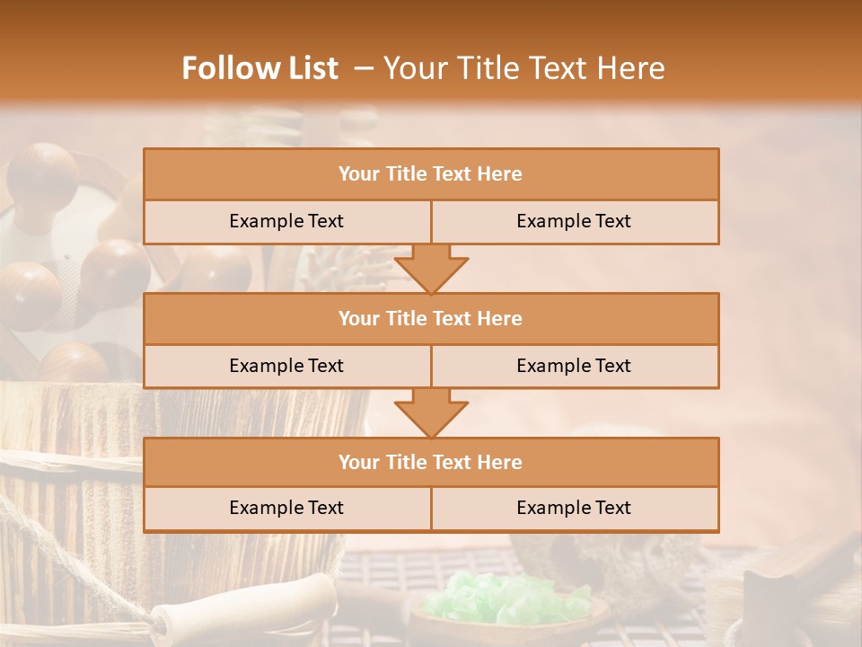 Hairbrush Medicine Mat PowerPoint Template
