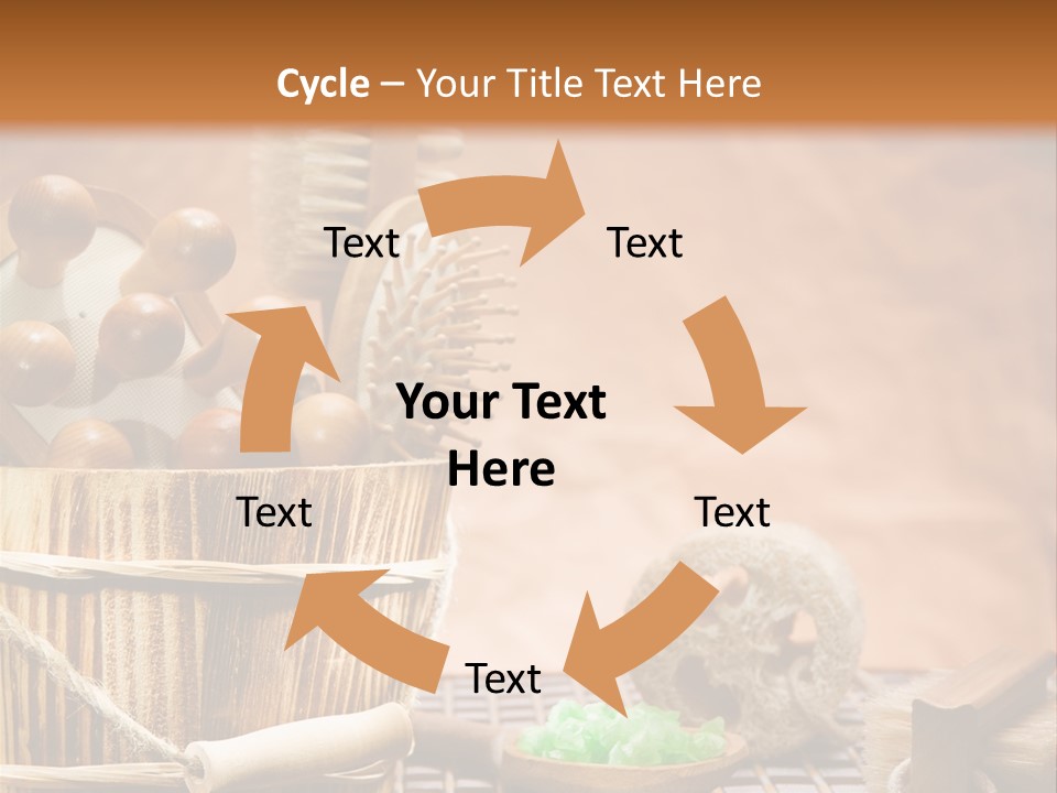 Hairbrush Medicine Mat PowerPoint Template