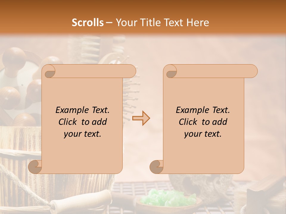 Hairbrush Medicine Mat PowerPoint Template