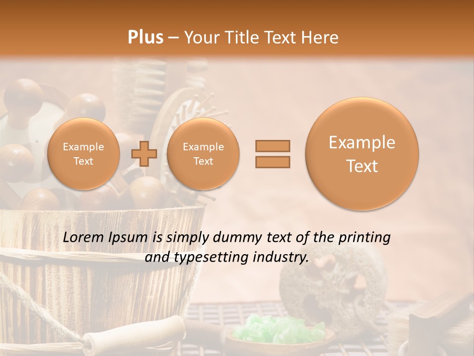 Hairbrush Medicine Mat PowerPoint Template
