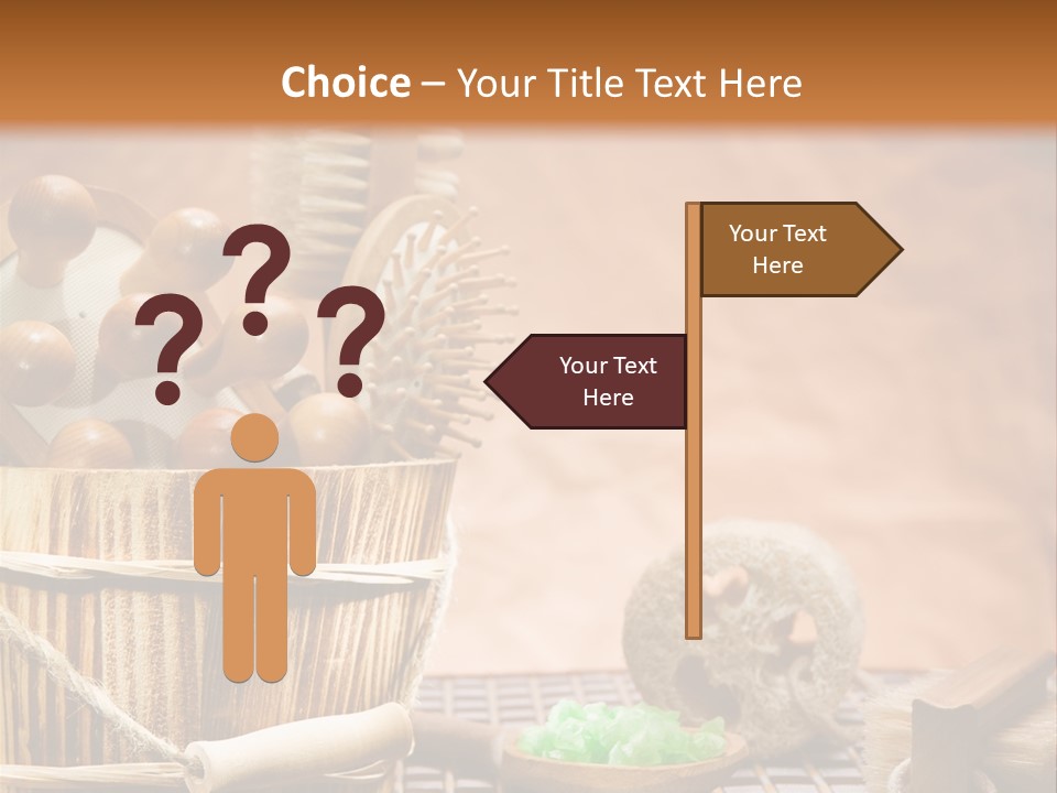 Hairbrush Medicine Mat PowerPoint Template