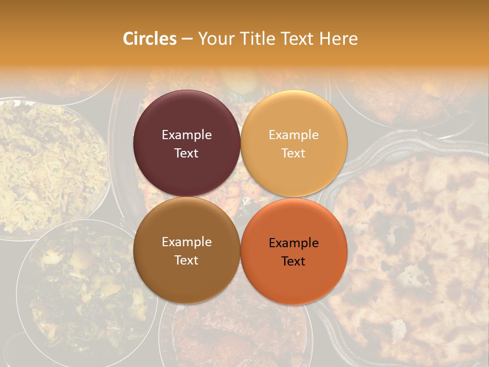Indian Naan And Curry PowerPoint Template