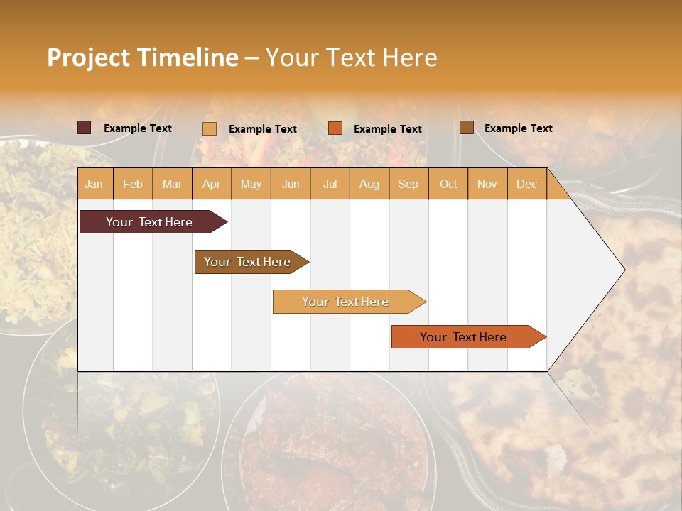 Indian Naan And Curry PowerPoint Template