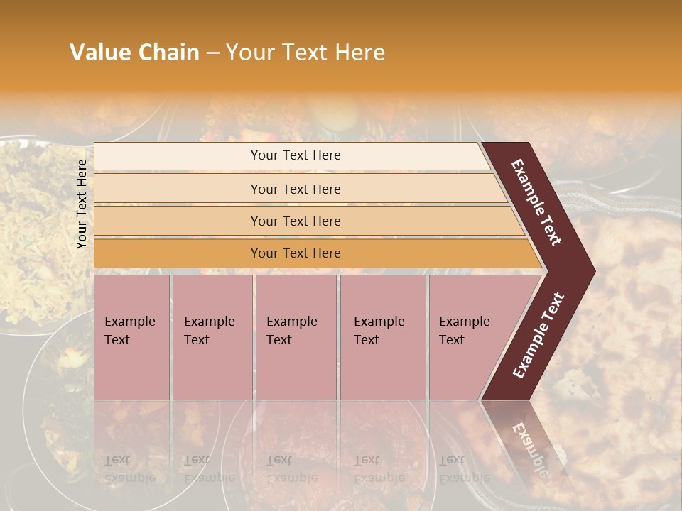 Indian Naan And Curry PowerPoint Template