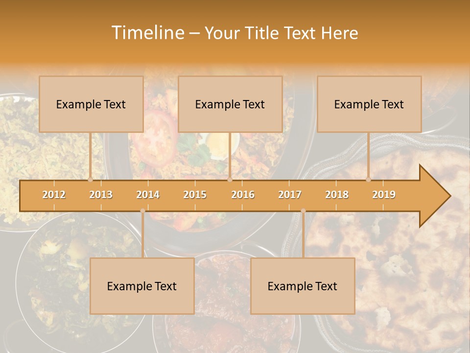 Indian Naan And Curry PowerPoint Template