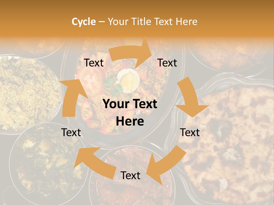 Indian Naan And Curry PowerPoint Template