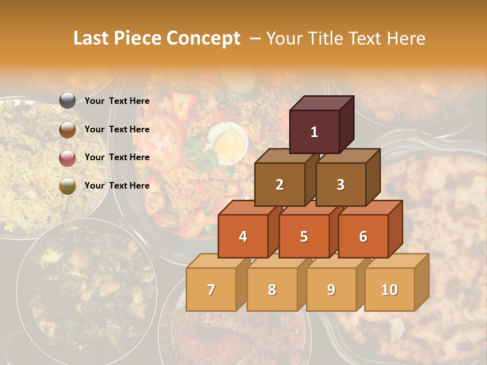 Indian Naan And Curry PowerPoint Template