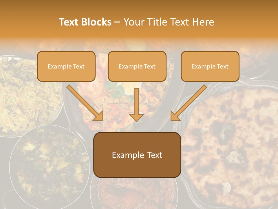 Indian Naan And Curry PowerPoint Template