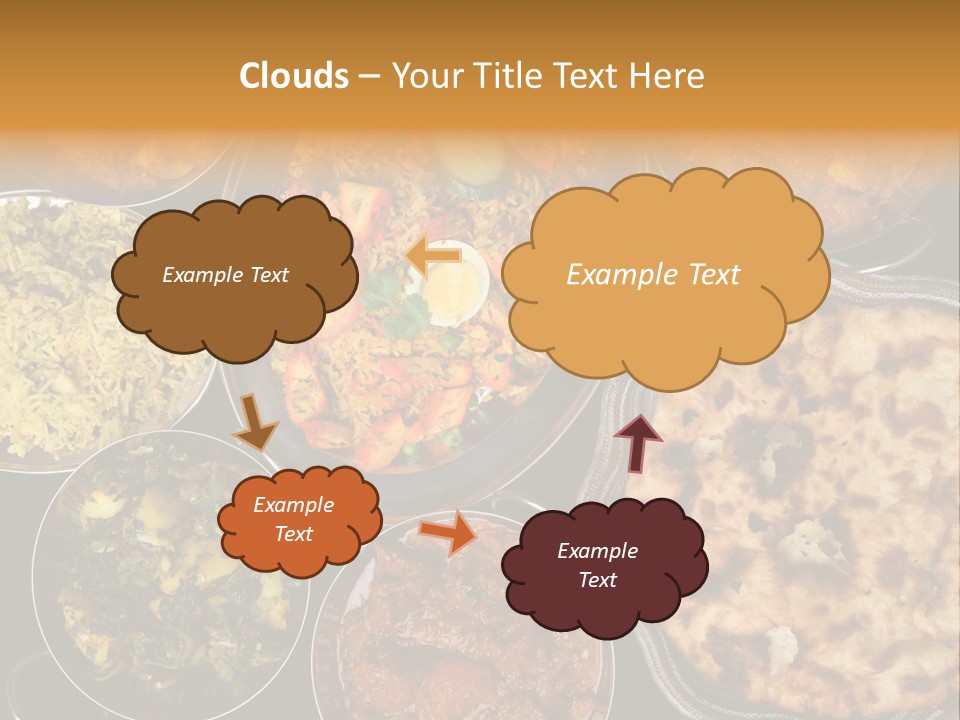 Indian Naan And Curry PowerPoint Template