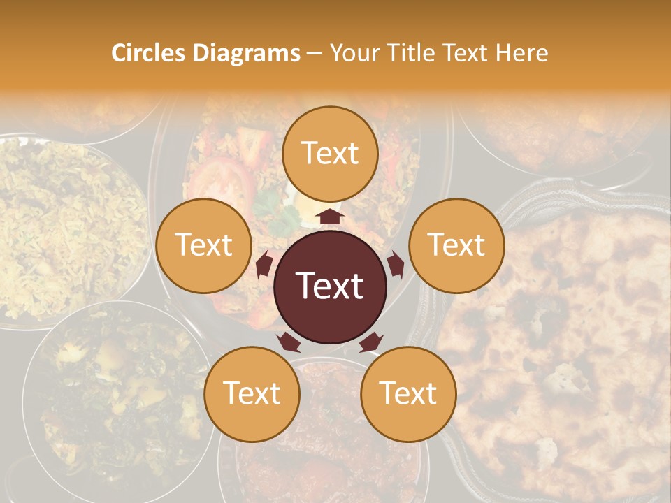 Indian Naan And Curry PowerPoint Template