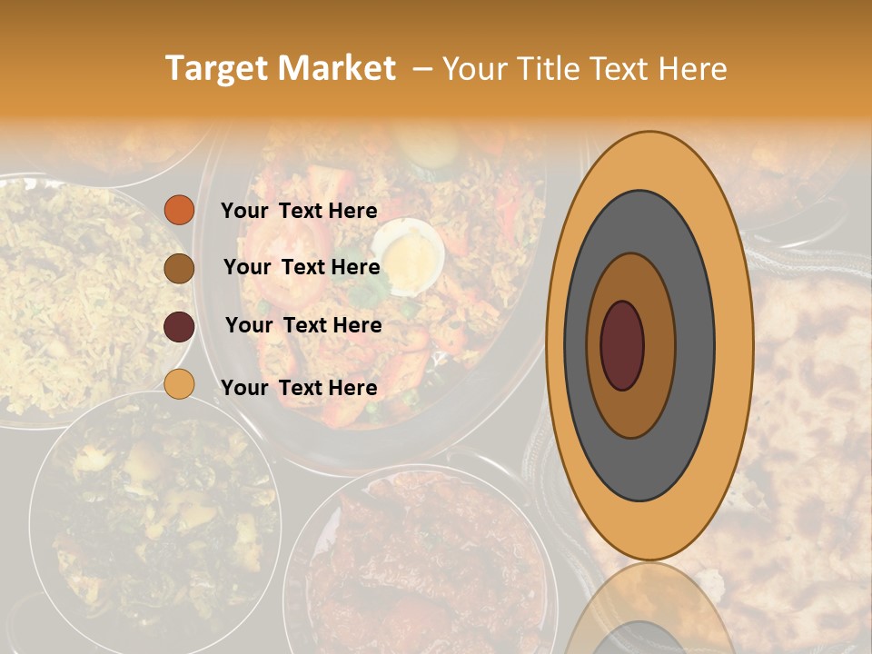 Indian Naan And Curry PowerPoint Template