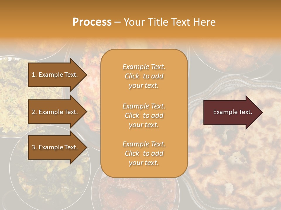 Indian Naan And Curry PowerPoint Template