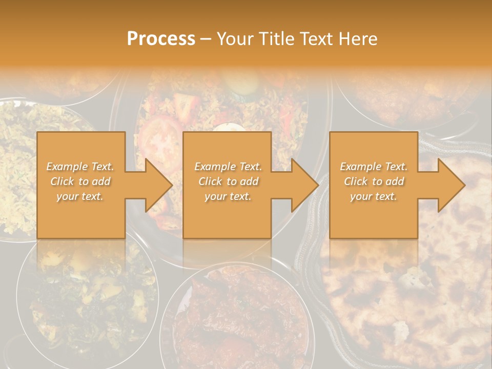 Indian Naan And Curry PowerPoint Template