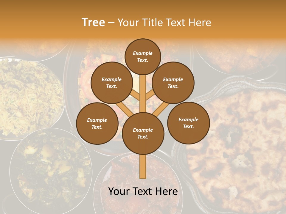 Indian Naan And Curry PowerPoint Template