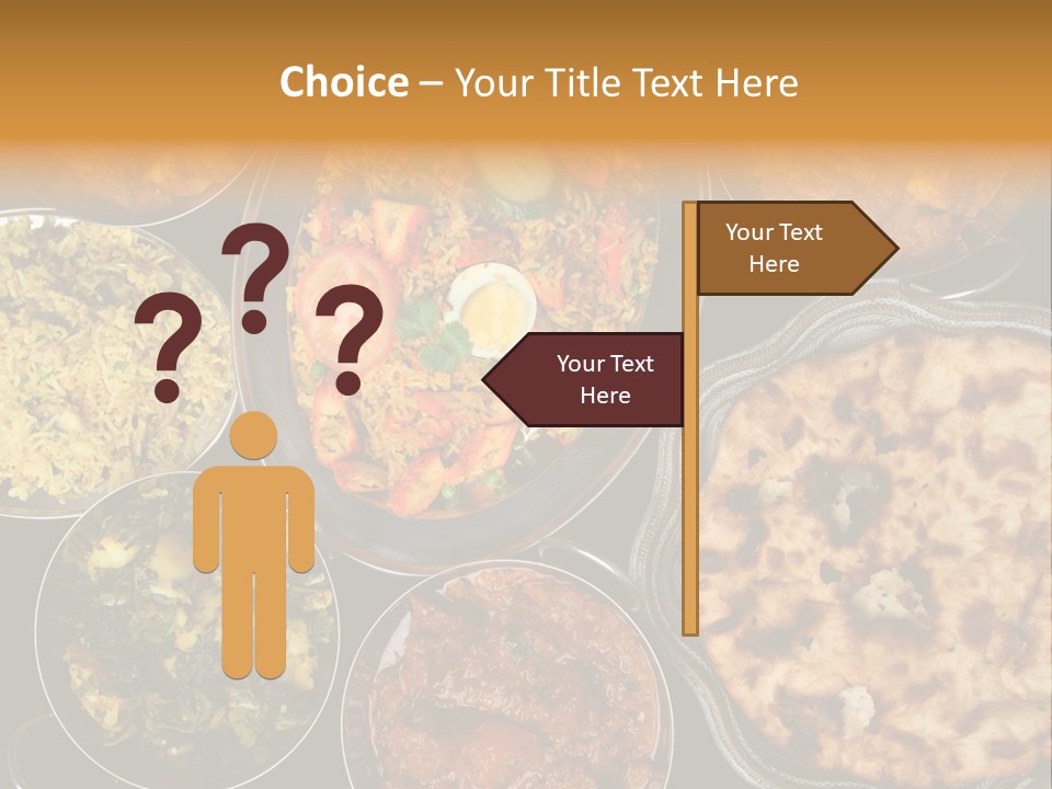 Indian Naan And Curry PowerPoint Template