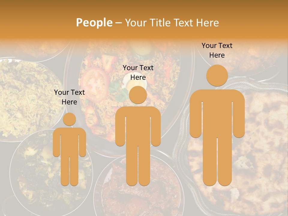 Indian Naan And Curry PowerPoint Template