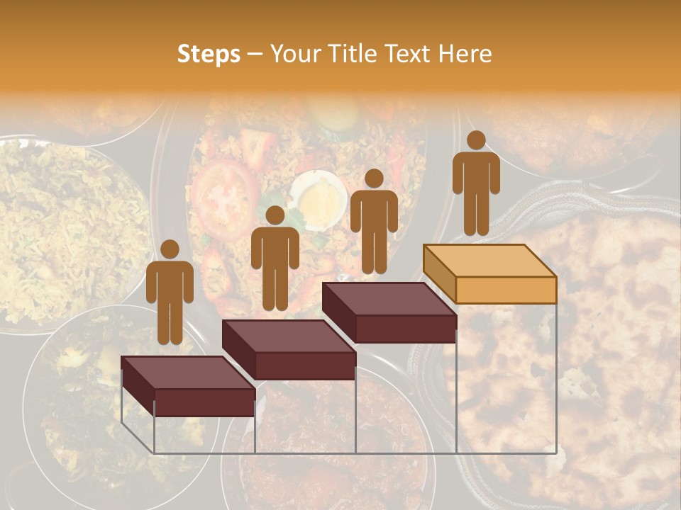Indian Naan And Curry PowerPoint Template