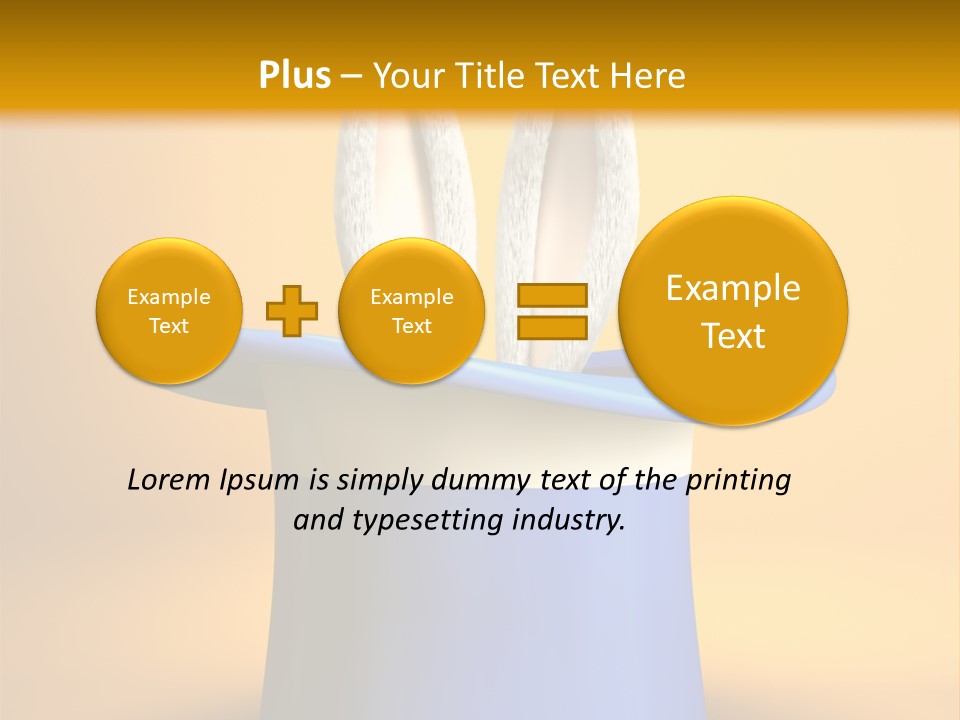 Sombrero Conejo PowerPoint Template