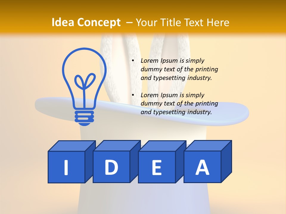 Sombrero Conejo PowerPoint Template