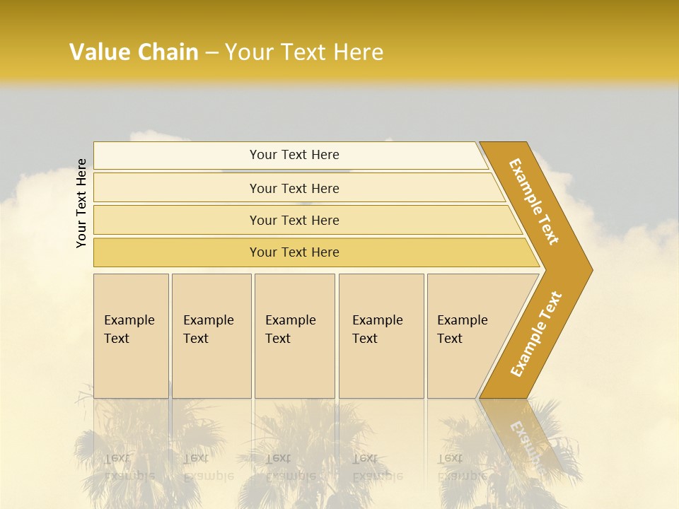 Vintage Palm Tree PowerPoint Template