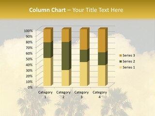 Vintage Palm Tree PowerPoint Template