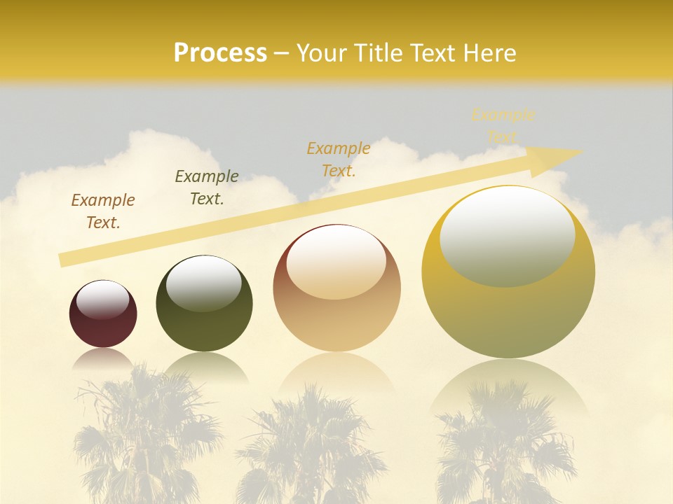 Vintage Palm Tree PowerPoint Template