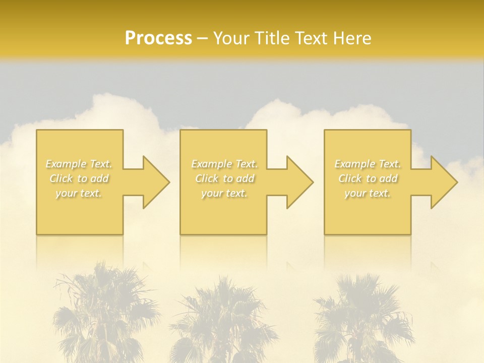 Vintage Palm Tree PowerPoint Template