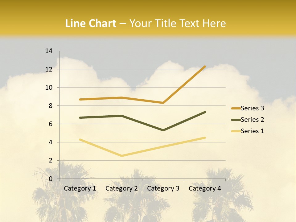 Vintage Palm Tree PowerPoint Template