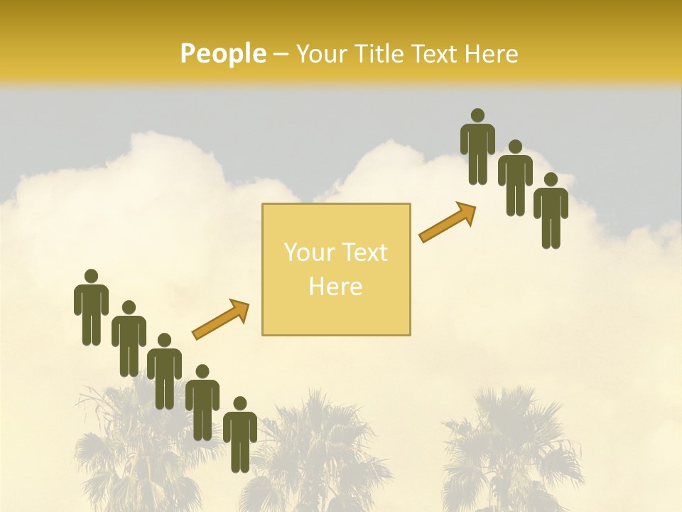 Vintage Palm Tree PowerPoint Template