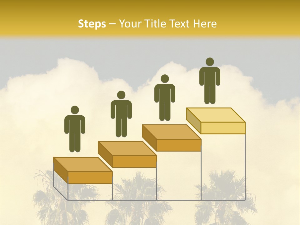 Vintage Palm Tree PowerPoint Template