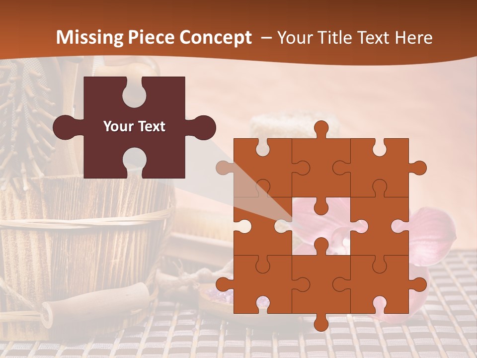 Loofah Treatments Luffa PowerPoint Template