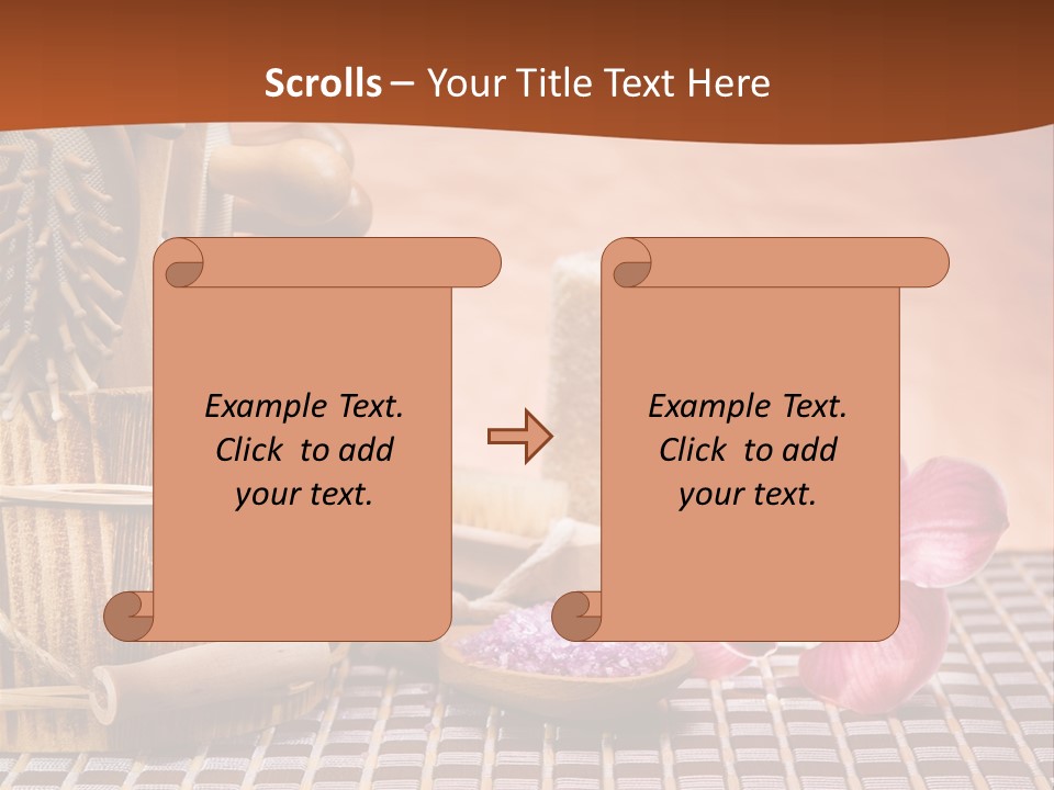 Loofah Treatments Luffa PowerPoint Template