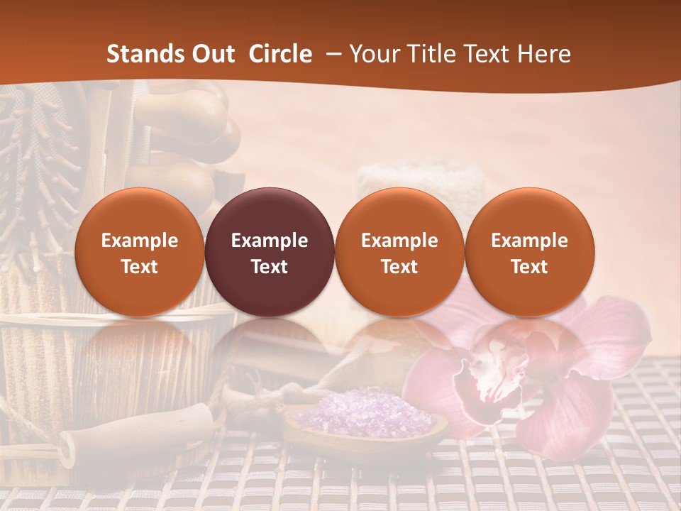 Loofah Treatments Luffa PowerPoint Template