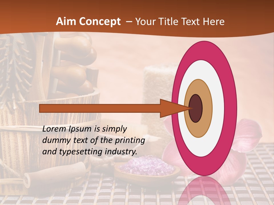 Loofah Treatments Luffa PowerPoint Template