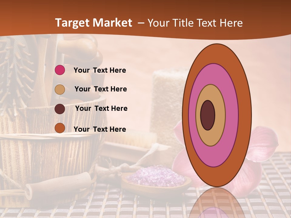 Loofah Treatments Luffa PowerPoint Template