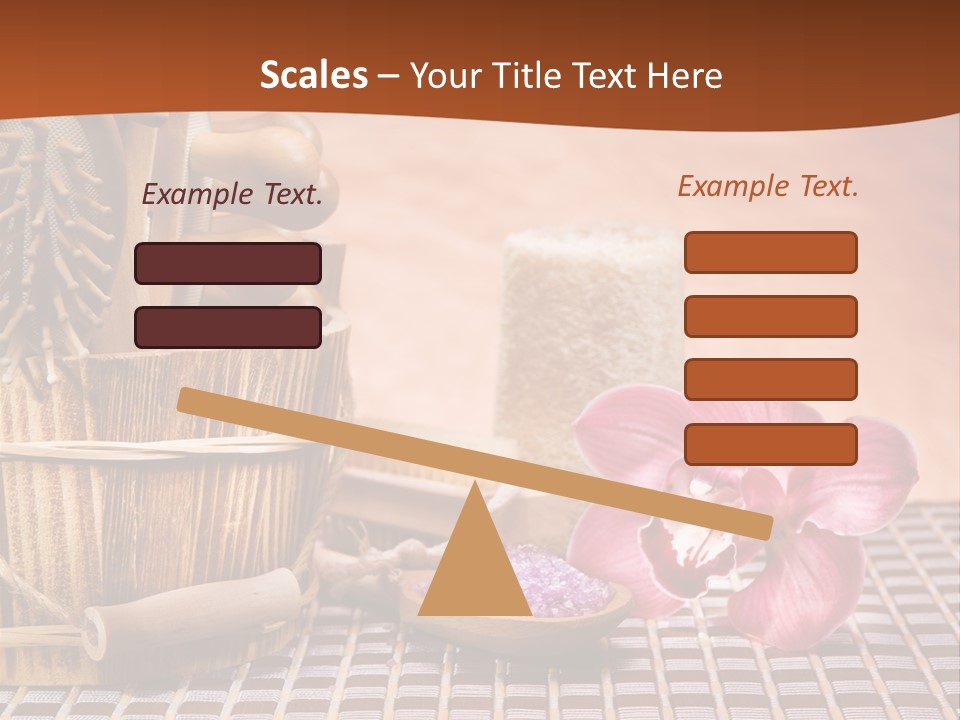 Loofah Treatments Luffa PowerPoint Template