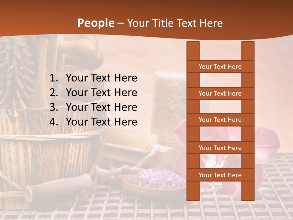 Loofah Treatments Luffa PowerPoint Template