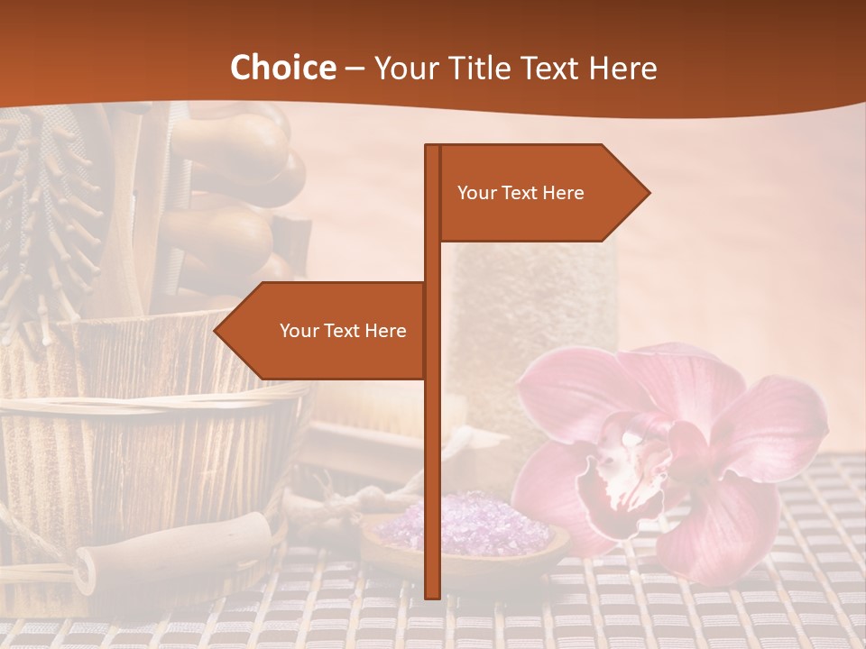 Loofah Treatments Luffa PowerPoint Template