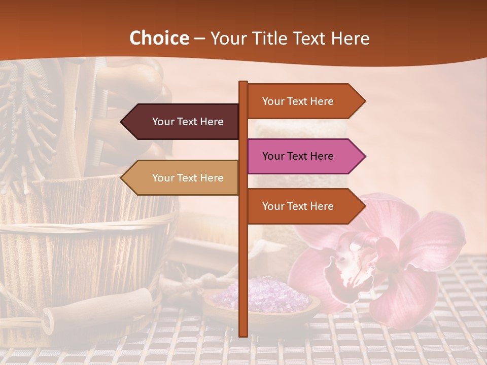 Loofah Treatments Luffa PowerPoint Template