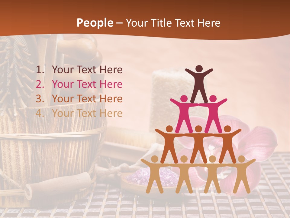 Loofah Treatments Luffa PowerPoint Template