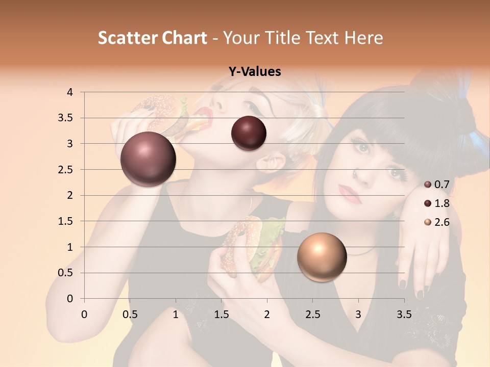 Funny Teenager Black PowerPoint Template