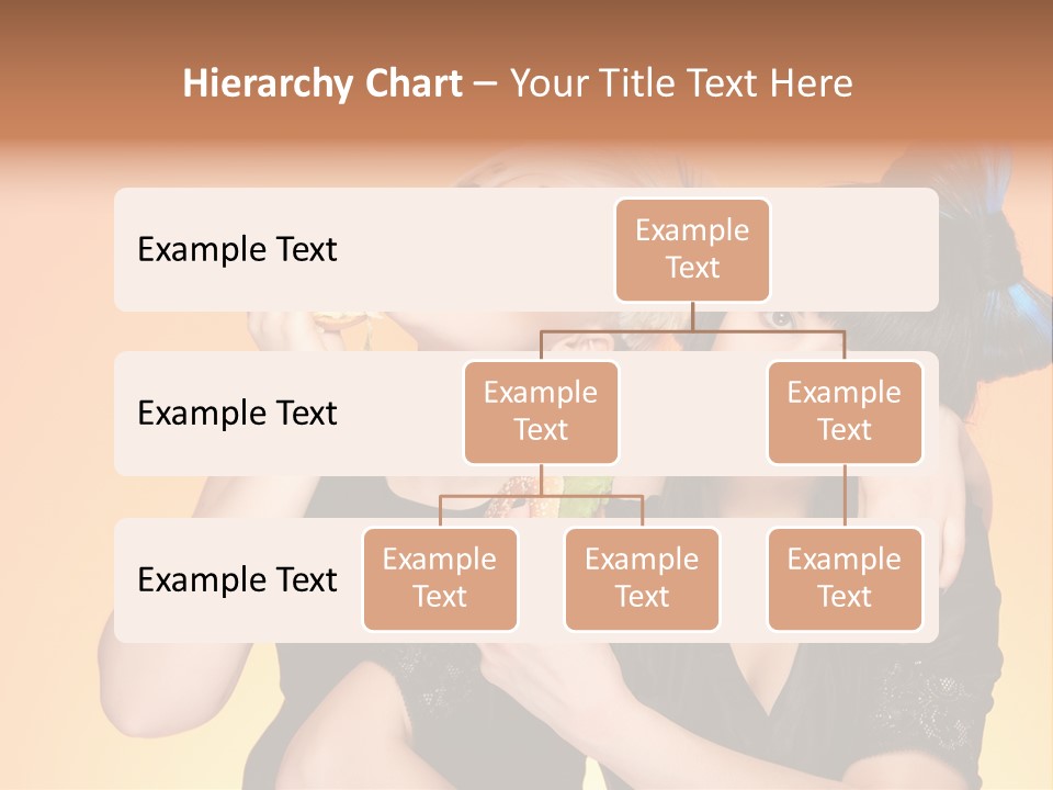 Funny Teenager Black PowerPoint Template