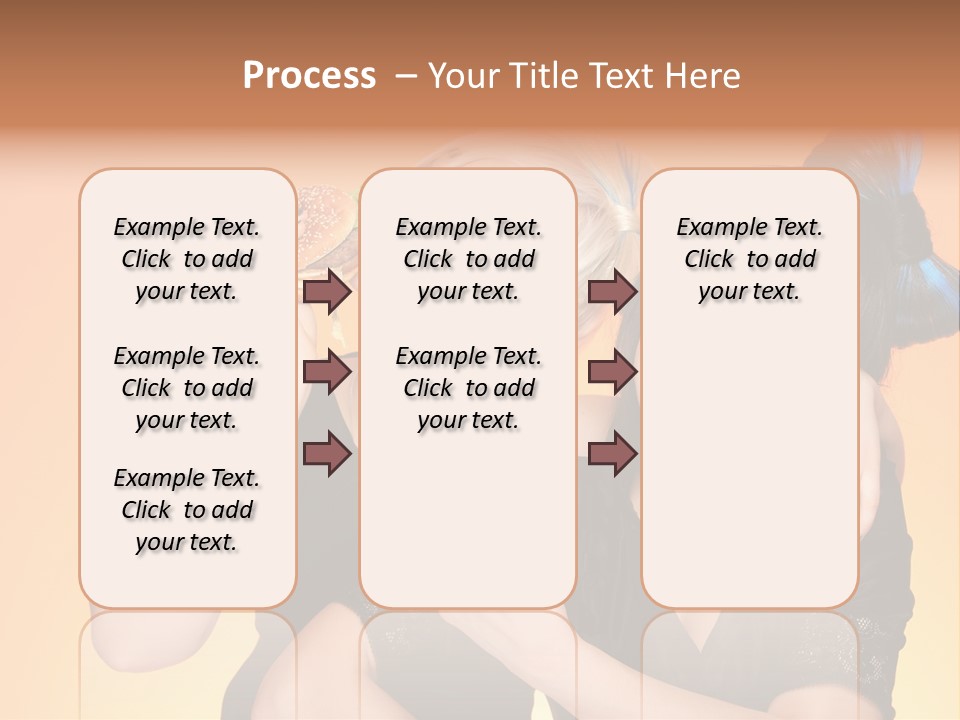 Funny Teenager Black PowerPoint Template
