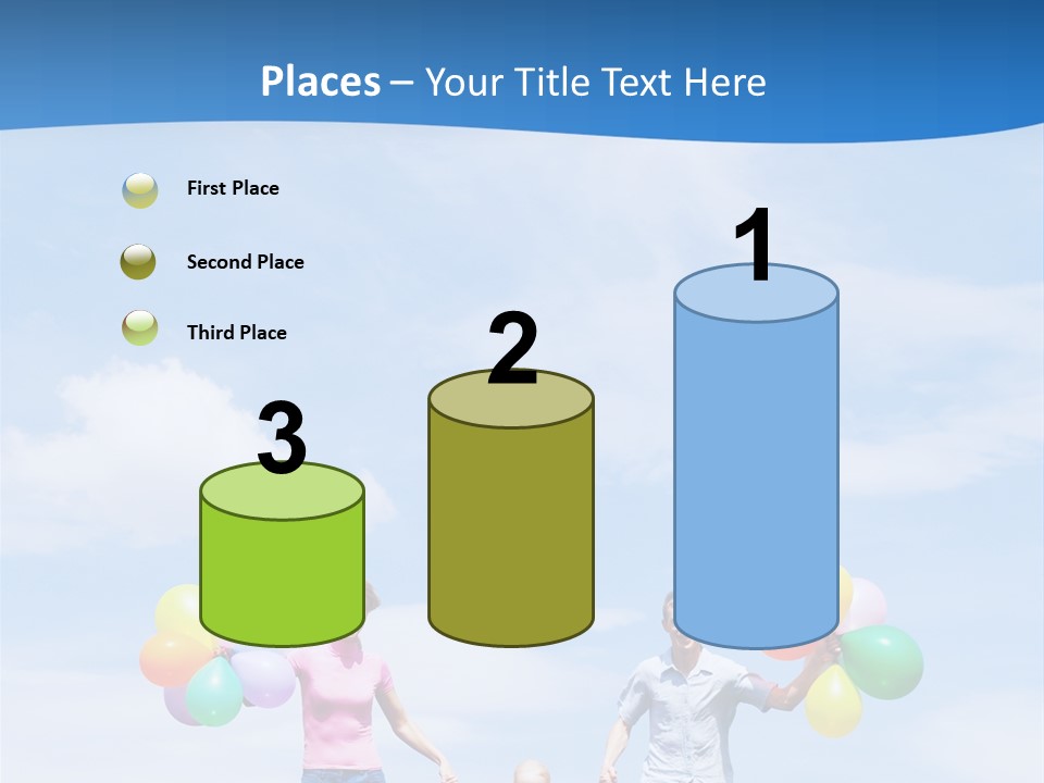 Mother People Three PowerPoint Template