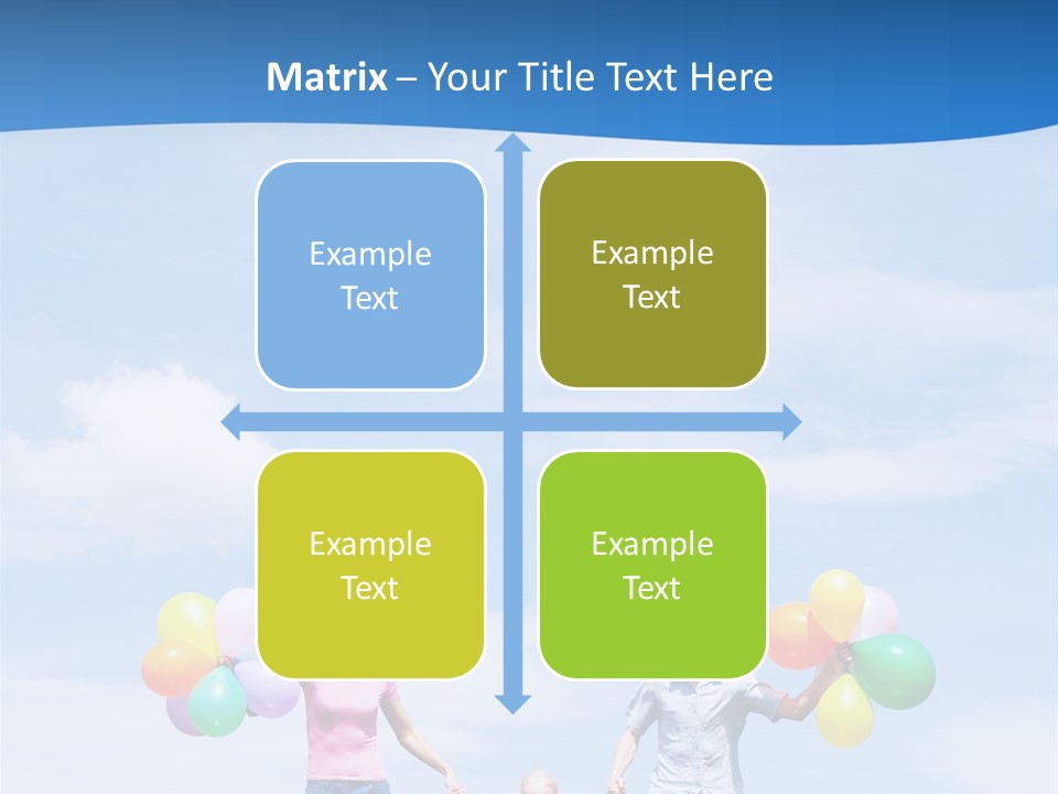 Mother People Three PowerPoint Template